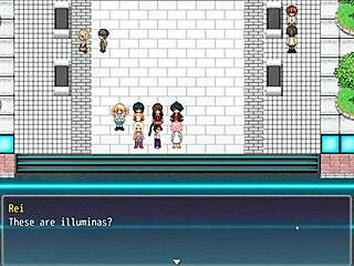 ¿Puede un hombre manejar a chicas calientes y hermosas en Apostle Hentai Game Ep 4?