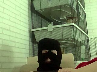 Horny Tattoo Guy Plays with Wet Ass on Sofa