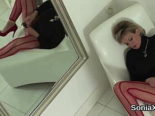 Does Sonia's massive tits tempt you?