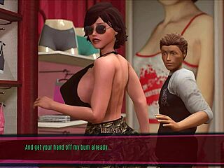 Let's play exposed with big tits and pussy creampie