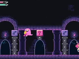 Flip Witch Pixel Hentai Game Ep 10 Femdom Ghost Riding Creampie