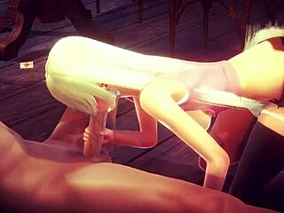 伊丽莎白·莱昂内斯在七大罪本子中口交和被操