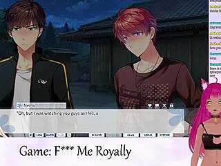 VTuber Lewdneko играет F Me Royally Часть 1