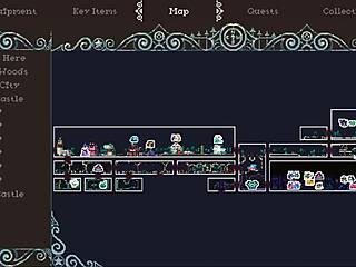 Flip Witch Pixel Hentai Juego Ep 10 Fantasma femdom cabalgando con creampie