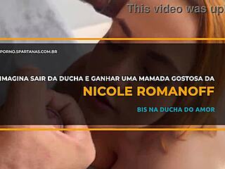 Bia Hot And Nicole In Wet Doggystyle Shower Sex! 💦