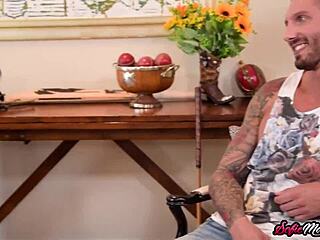 i watch sofie marie, this mischievous milf, cuckold her husband with a stranger's monster cock