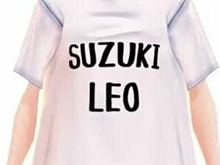 Anime girl tries stretch yoga exercise?