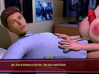 Let's play exposed with big tits and pussy creampie