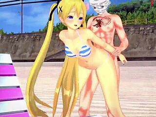 Marie Rose bikini sex on beach fantasy