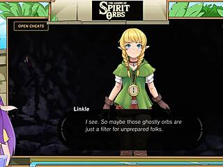 Linkle From Zelda Engages In Suggestive Masturbation And Blowjob Scenes