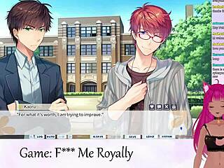 Vtuber Lewdneko Plays F Me Royally Part 1