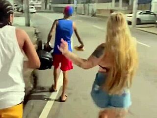 street prostitution review turns into fucking in moving car.