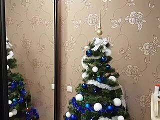 happy new year fucking with curvy milf