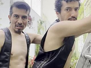 Is This Mexican Gay Amateurs' Garden Encounter Too Hot To Handle?