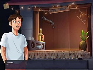 I'm exploring summertime saga episode 130 in this anime cartoon adventure