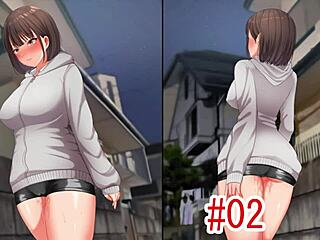 yoko 2 because shy first try take off skirt wandering in dark alley