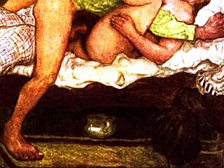 vintage drawings of retro cartoons and antique anime