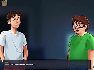 I'm exploring summertime saga episode 130 in this anime cartoon adventure