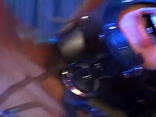 i'm tied up in the bdsm dungeon watching my man fuck that girl hard with assfucking and riding.