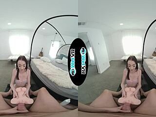 wetvr: my helpful girlfriend gets fucked pov style with toys and vibrator