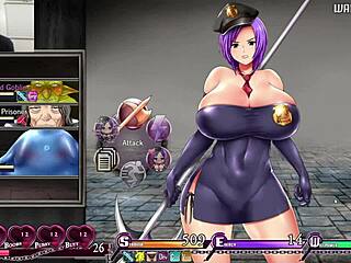 Karryn's prison hentai game with big tits 😍