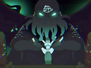 Wow dia dikongkek Cthulhu Halloween bersama Ella Finale