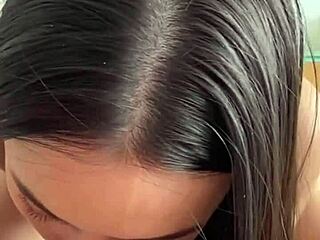 First casting with beautiful skinny anal teen 18+ latina - vertical pov sex