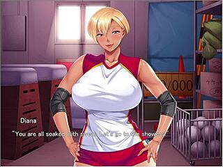 Kasshoku Bitch Hitozuma in Wild Foursome Locker Game.