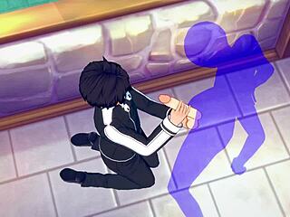 Kirito Gets A Handjob From Asian Guy In Sword Art Online Yaoi 😏🍆