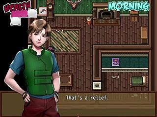 i rescued two more hot new girls from zombies in hentai game, zombies retreat part 3. oops, big tits and ass involved.