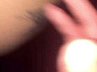 she runs while i push her hard