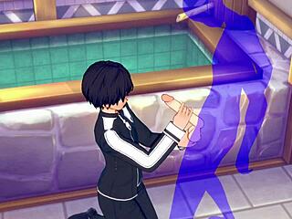 Kirito Gets A Handjob From Asian Guy In Sword Art Online Yaoi 😏🍆