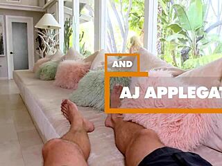 Abella Danger And AJ Applegate Crave An Intense POV Pussy Fucking Trio With Blowjobs And Riding