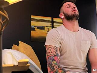 Overbooked hotel forces hot guys to share a bed on Nextdoorraw.