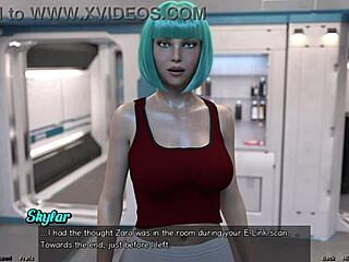 stranded in space, playing with the hot doctor