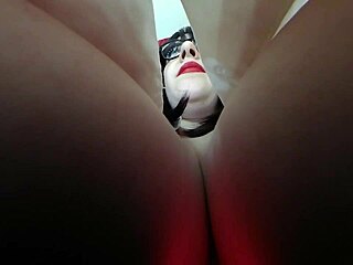 Unaware Tiny Man Fantasizes About Huge Tits In Hidden POV Masturbation