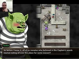 Karryn's prison hentai game with big tits 😍