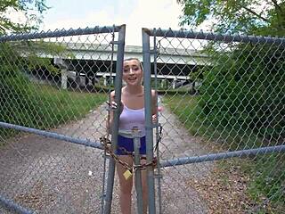 I'm A Blode Teen Cameron Mynx Gettin Fucked Outdoos With Tatoos