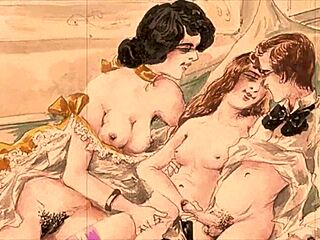Ever seen such steamy vintage erotic illustrations from the past?