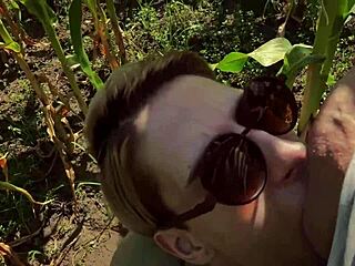Boldly Helping A Friend In The Cornfield