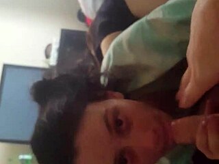 Can I suck your cock quick before my boyfriend shows up?