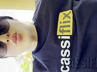 Blonde Latina Teases with Shaved Pussy and Wild Handjob in Lingerie