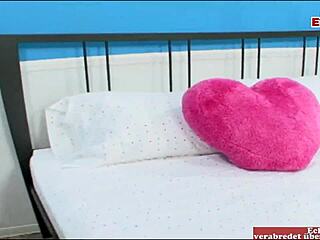 blonde teen with small tits seduces for outdoor porn casting! 😍