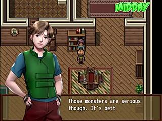 i rescued two more hot new girls from zombies in hentai game, zombies retreat part 3. oops, big tits and ass involved.