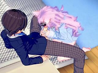 Nyanners gets fucked in wild hentai anime action!