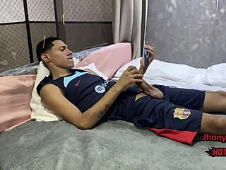 straight cousin masturbating and i helped him