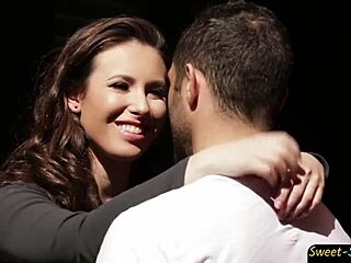 Big-tits teen goes wild with outdoor banging action!