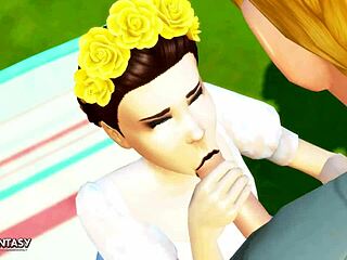 Hot 3D animation sex in nature with a stunning babe. Can you handle this wild ride?!