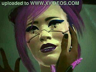 Rita wheeler stars in laguna bend scene from cyberpunk 2077 with ultra settings