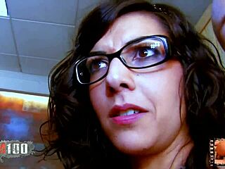 Hot French Brunette Lou Charmelle Takes Hard Anal Pounding in Intense Cowgirl Ride. Fingering and Cumshot Included!